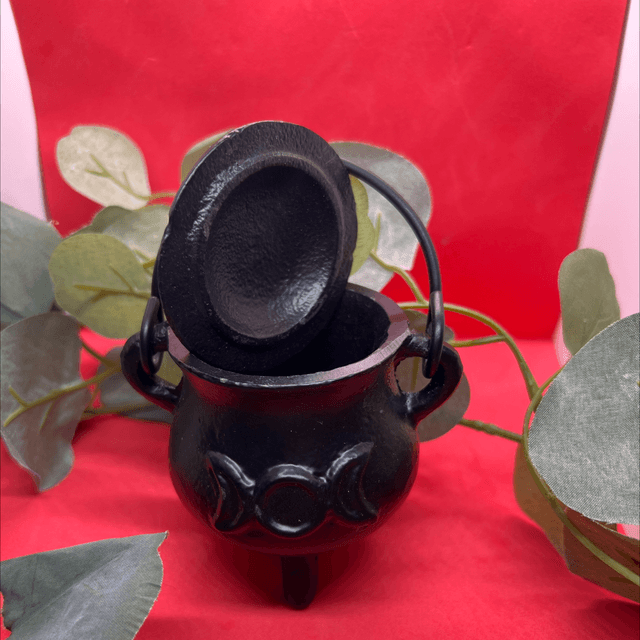Petit chaudron en fonte 3 lunes 7,5cm